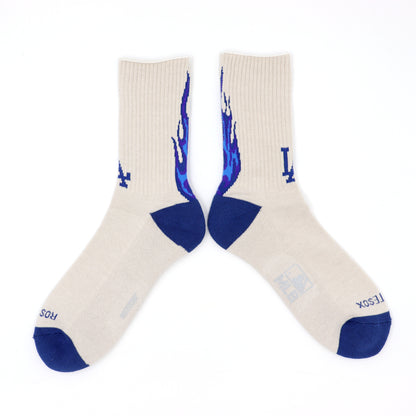 MLB×ROSTER SOX ：MLB-192 MLB FIRE SOCKS