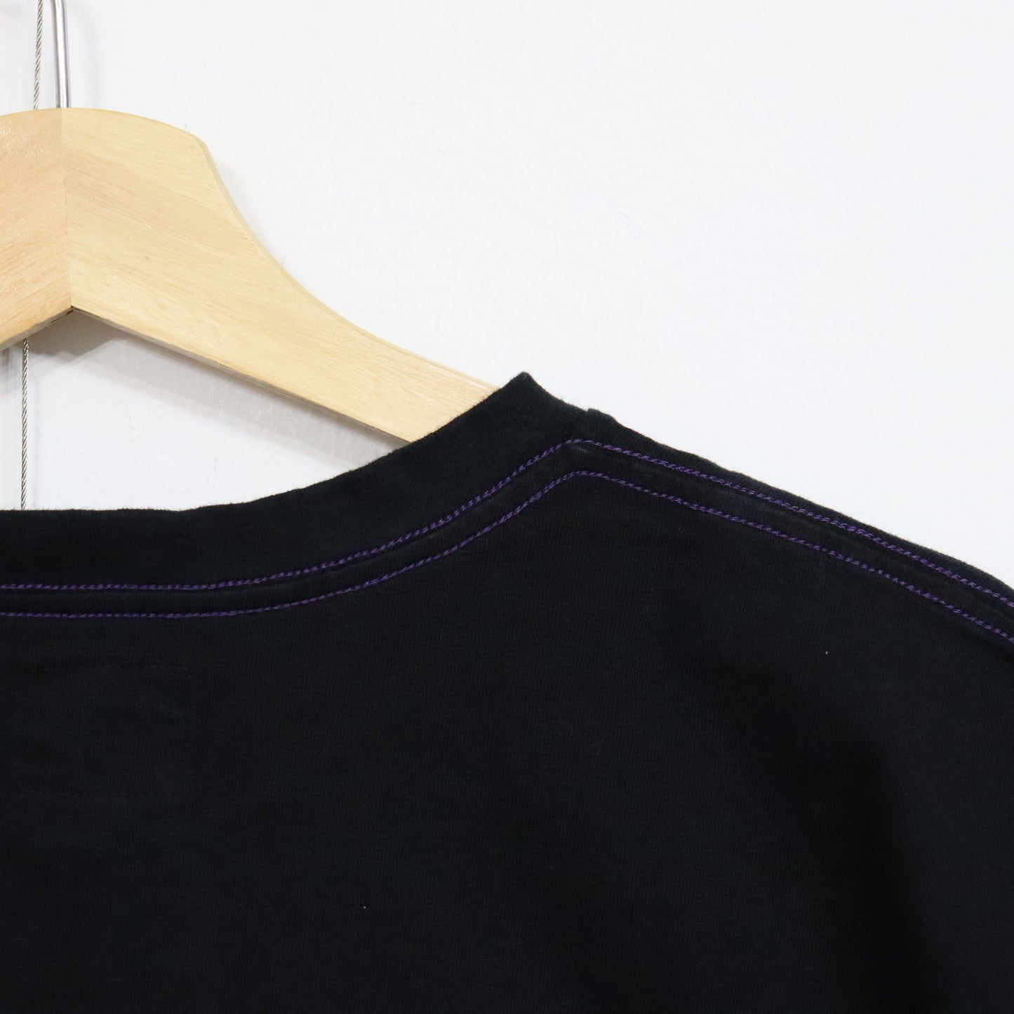 Needles : S/S Papillon Emb. Pocket Tee - Cotton Jersey