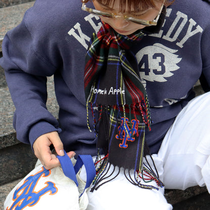 INFIELDER DESIGN×MLB: MLB-204 MLB STITCH MUFF TARTAN