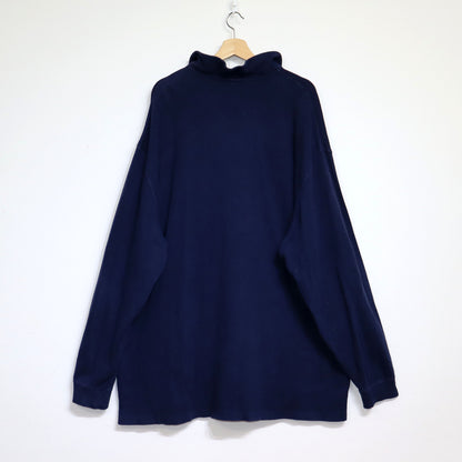 used : (PRL) Cotton Knit Half-Zip Sweater