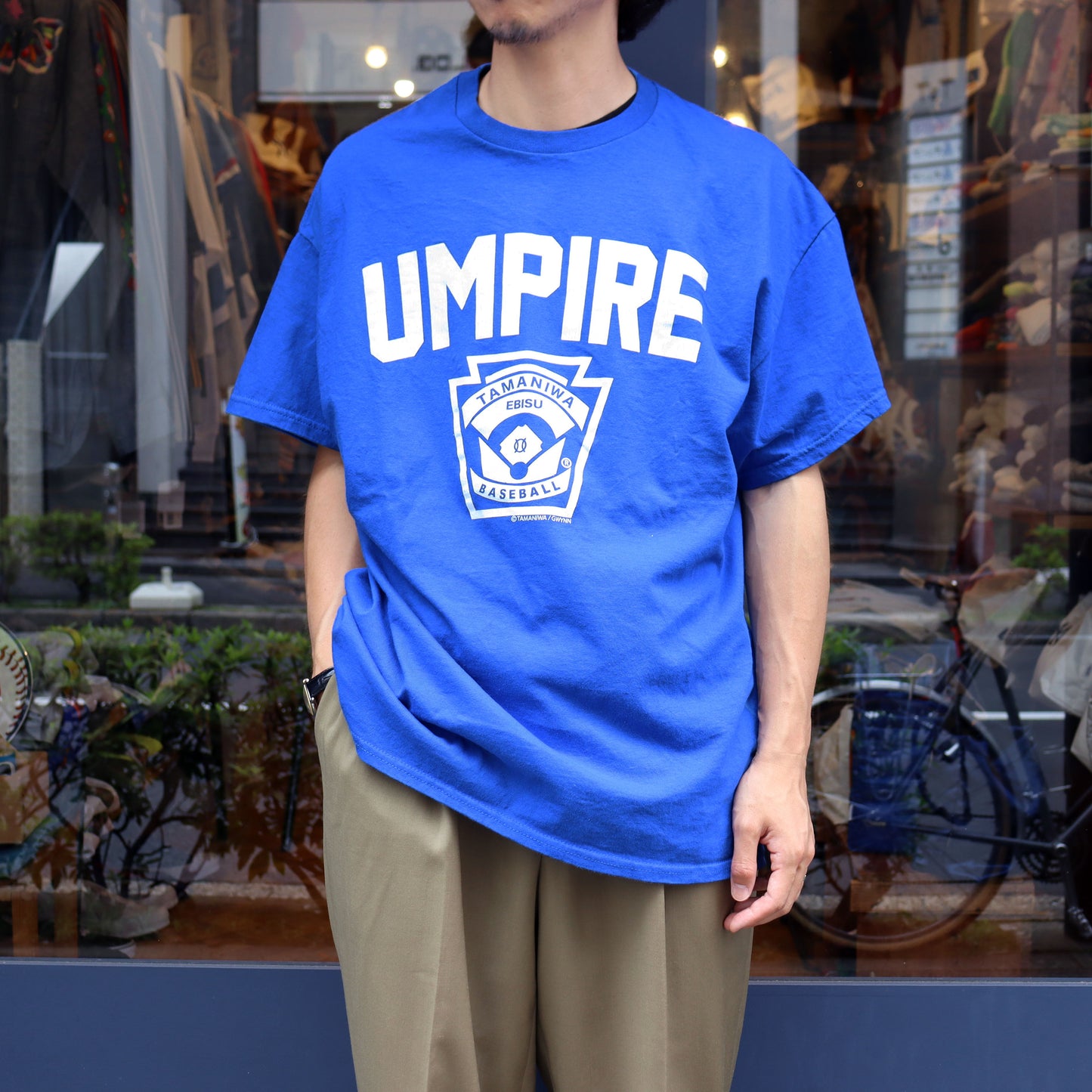 TAMANIWA： TMNW-164 UMPIRE S/S TEE