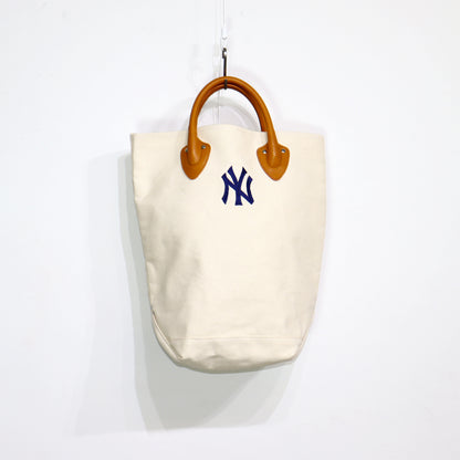 INFIELDER DESIGN×MLB:MLB-122 MLB Leather handle Tote