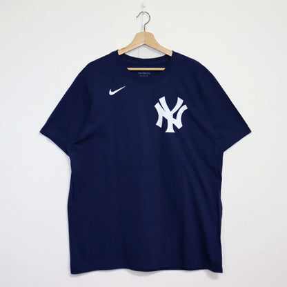 (NIKE) NYY Punch Logo Tee - STANTON #27