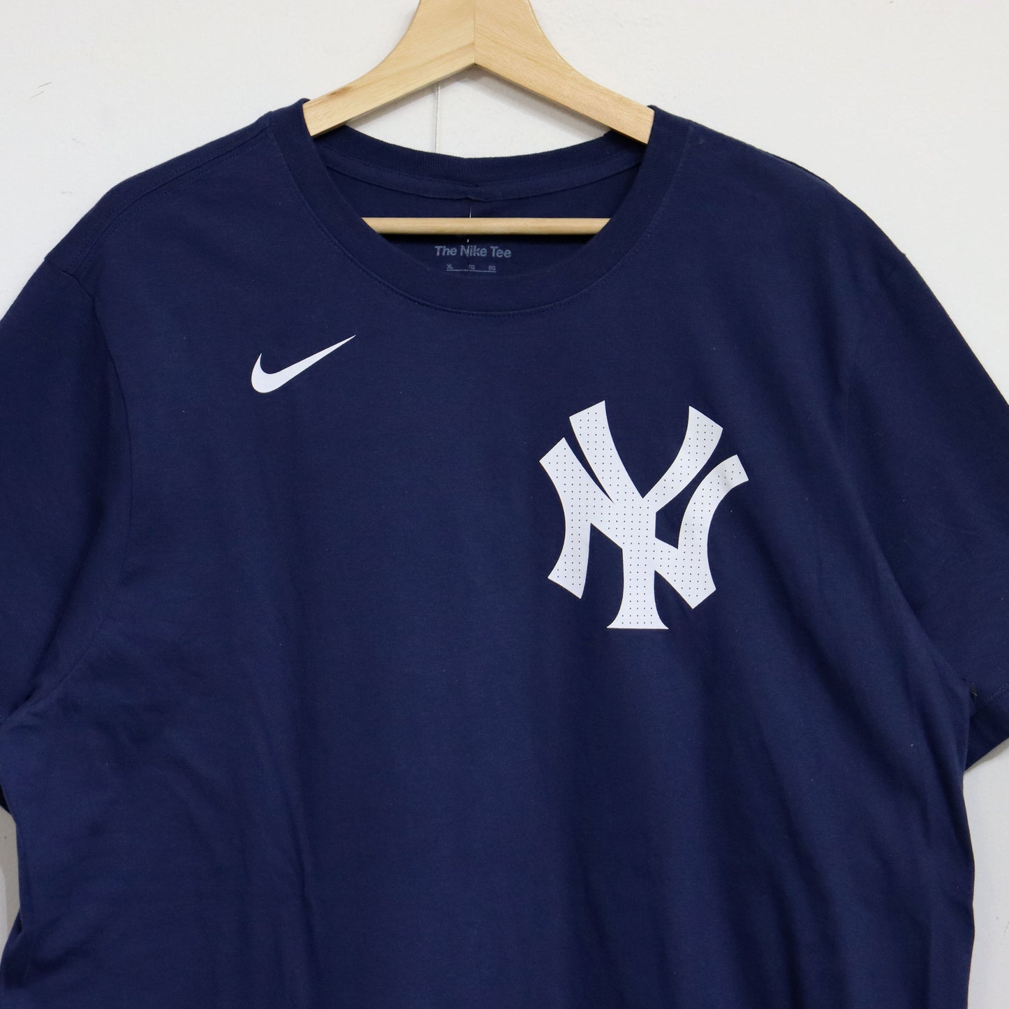 (NIKE) NYY Punch Logo Tee - STANTON #27