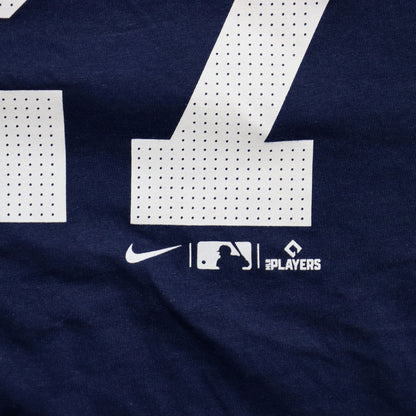 (NIKE) NYY Punch Logo Tee - STANTON #27