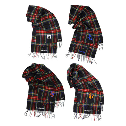 INFIELDER DESIGN×MLB: MLB-204 MLB STITCH MUFF TARTAN