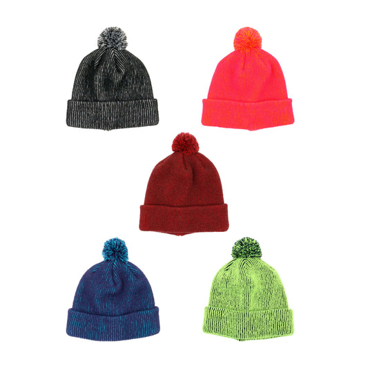 INFIELDER DESIGN : C-567 STRIPE PON BEANIE