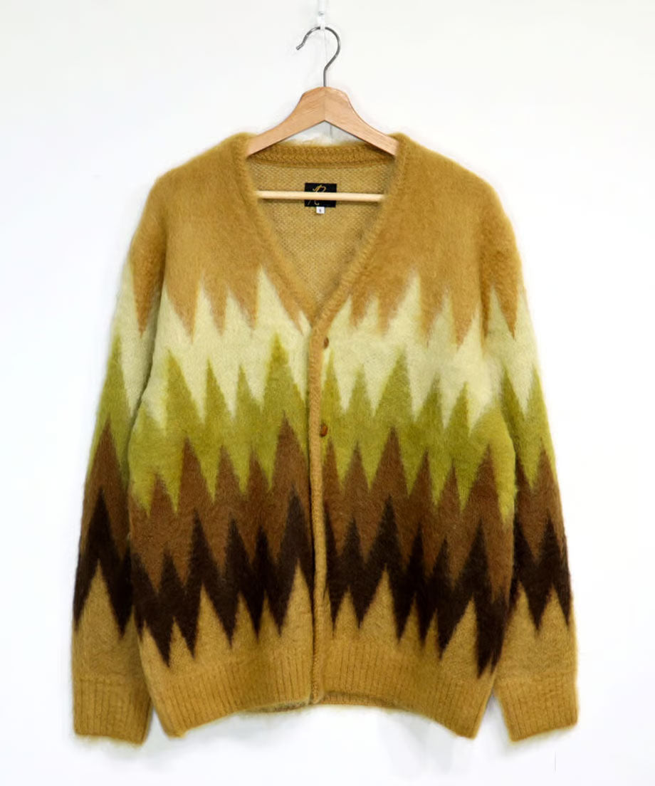 Needles：MOHAIR CARDIGAN - ZIGZAG