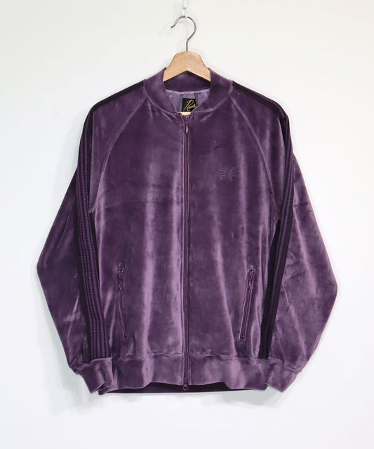 Needles：R.C. TRACK JACKET - C/PE VELOUR 【PURPLE】