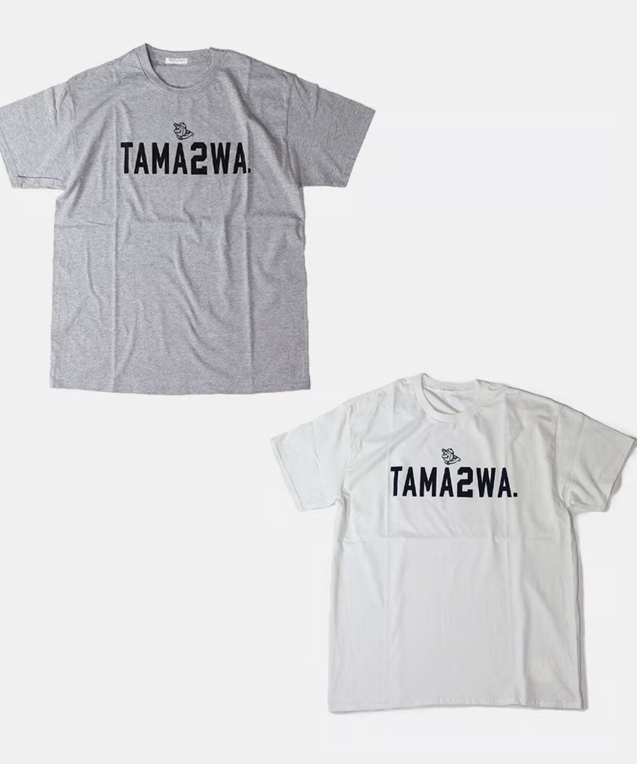 TAMANIWA： TAMA2WA S/S TEE