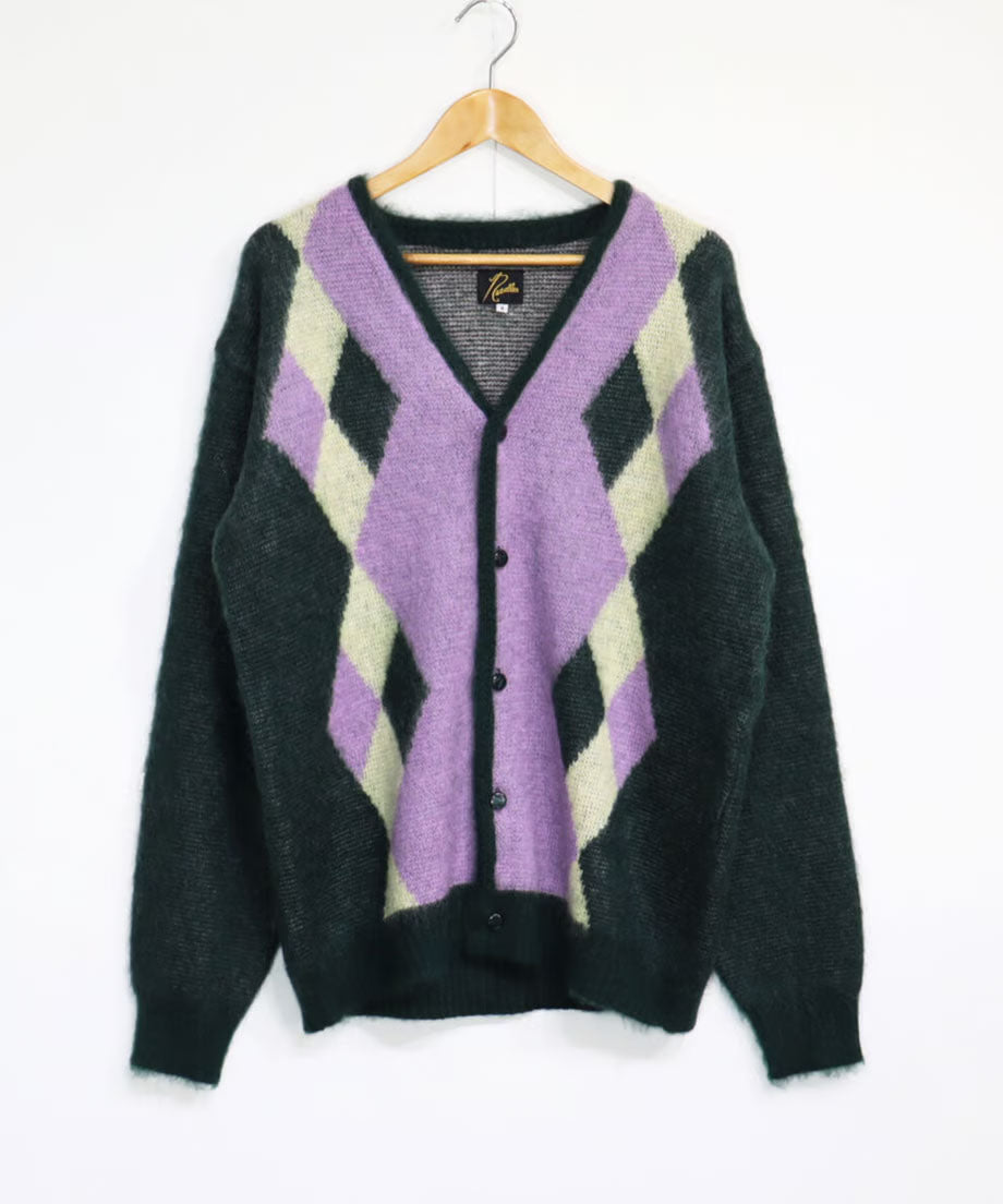 Needles：MOHAIR CARDIGAN - DIAMOND