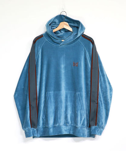 Needles：Track Hoody - C/Pe Velour 【BLUE】