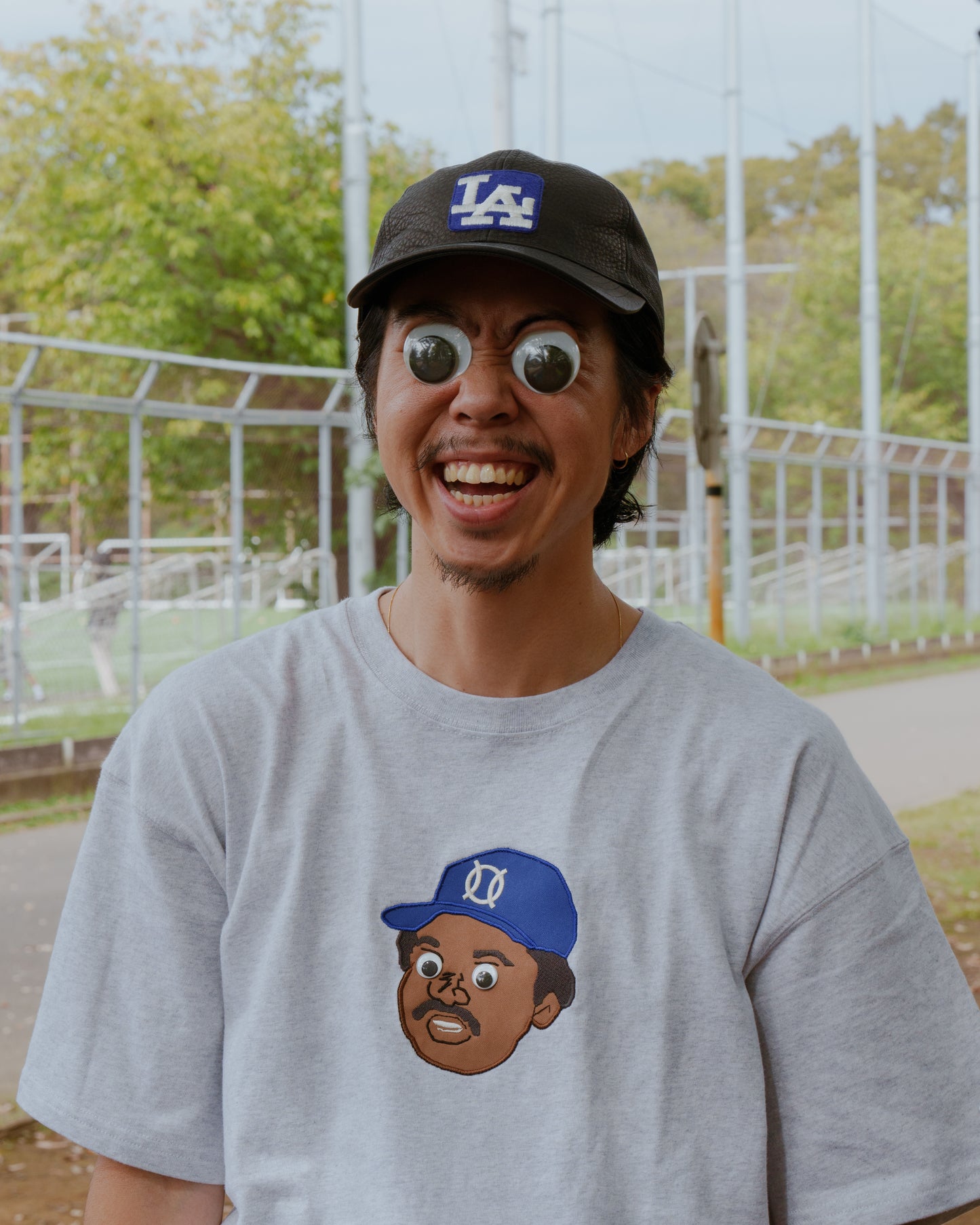 TAMANIWA×RUSSELL: TR-1 GOOGLY EYES S/S TEE