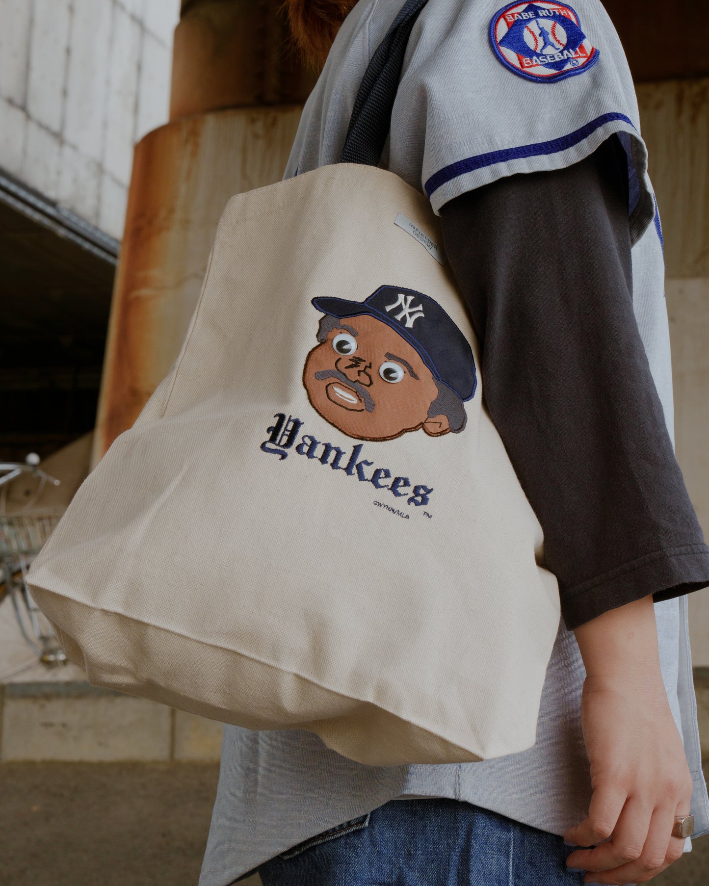 INF×MLB:MLB-248 MLB GOOGLY EYES TOTE