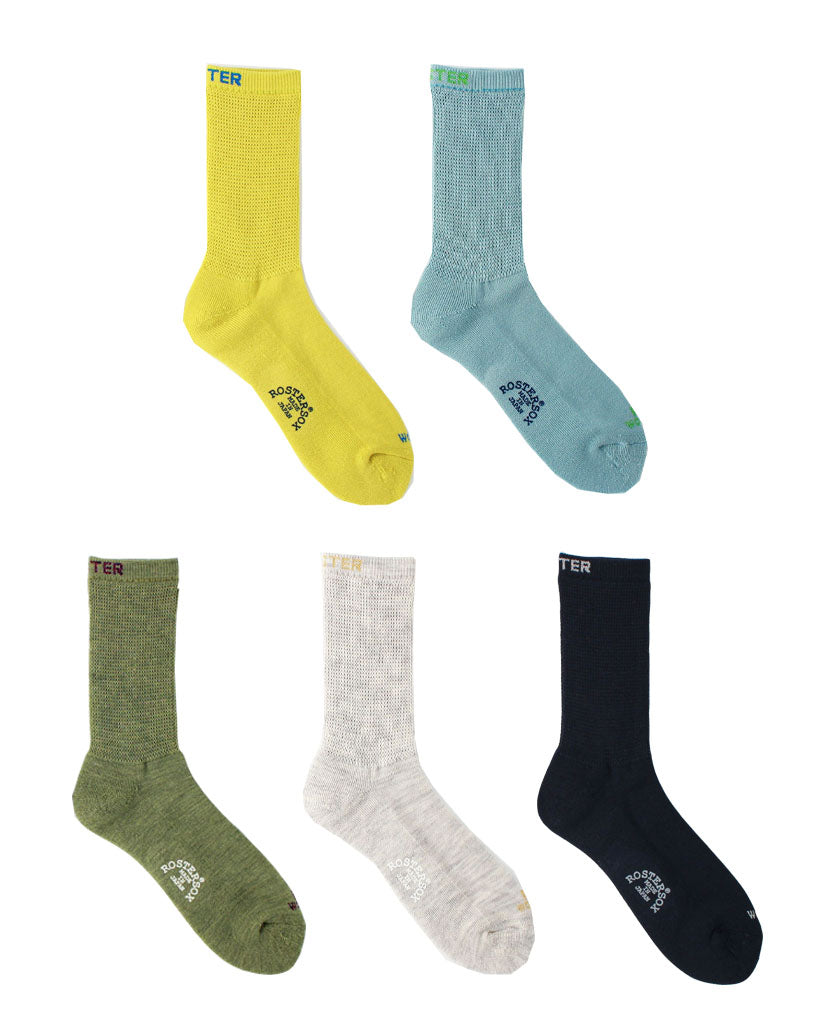 ROSTER SOX：RS-229  MERINO WOOL PILE SOCKS