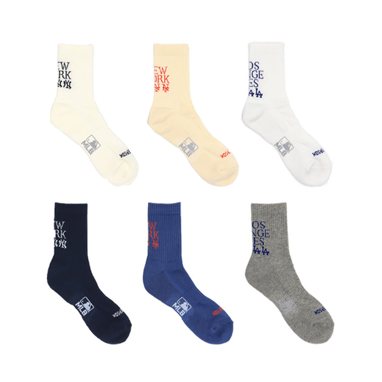 MLB×ROSTER SOX: MLB-174 MLB CITY D SOCKS