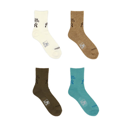 MLB×ROSTER SOX: MLB-134 MLB LOGO SOCKS - NYY