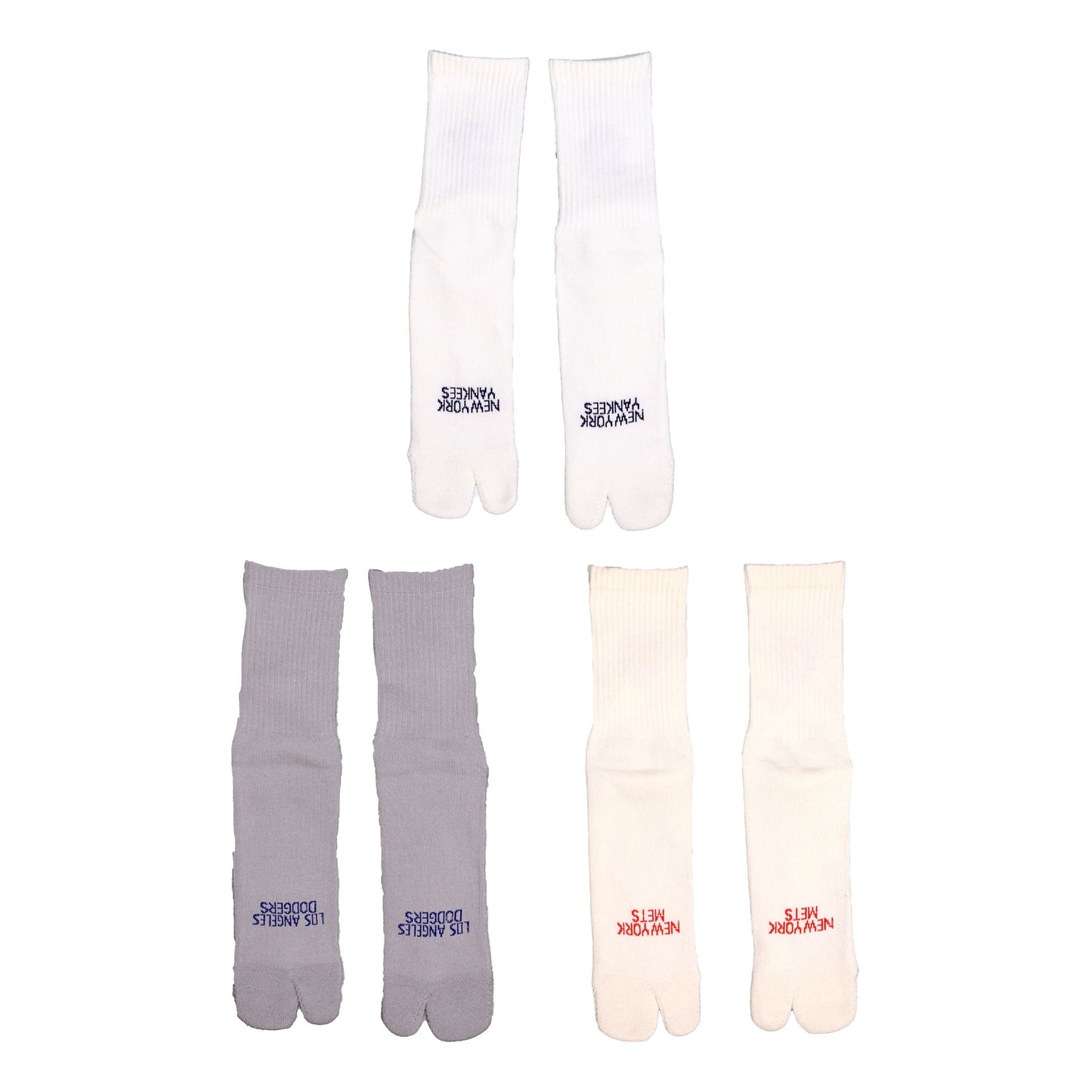 MLB×ROSTER SOX ：MLB-232 MLB TABI SOCKS